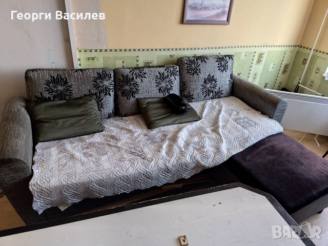 Разтегателен диван за хол, снимка 2 - Дивани и мека мебел - 52856801