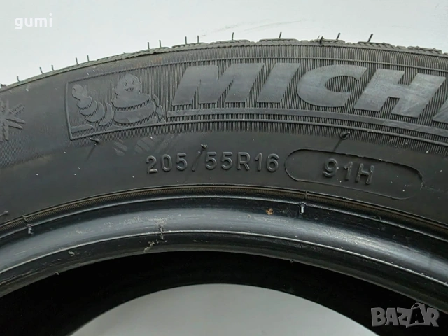 4бр зимни гуми 205/55/16 MICHELIN L05242, снимка 6 - Гуми и джанти - 53936567