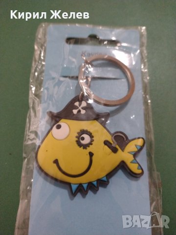 Нов ключодържател сувенир от Гърция риба пират гума - 6180, снимка 2 - Други - 31220291