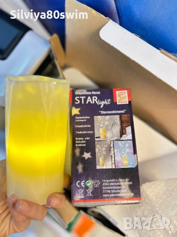 Коледна Лед свещ 1+1 подарък, снимка 3 - Декорация за дома - 52092156