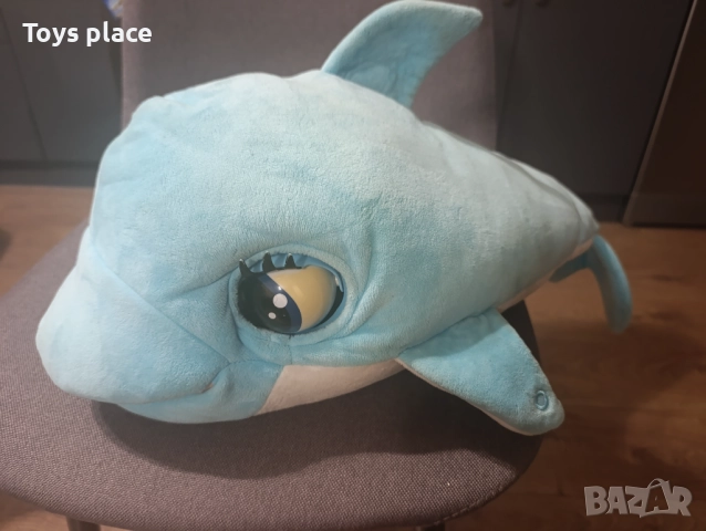 Интерактивна плюшена играчка IMC Toys Blu Blu Dolphin, снимка 2 - Плюшени играчки - 52656508