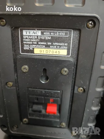 Тонколони Teac Japan , снимка 5 - Тонколони - 55806635