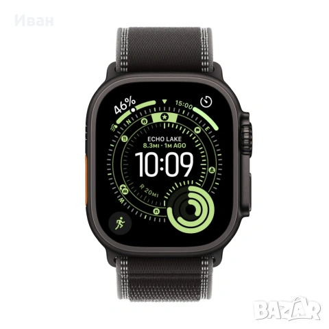 ЛИЗИНГ 55лв/м Apple Watch Ultra 3 2025 * Black Tit 49*mm  ултра 3, снимка 2 - Apple iPhone - 53243411