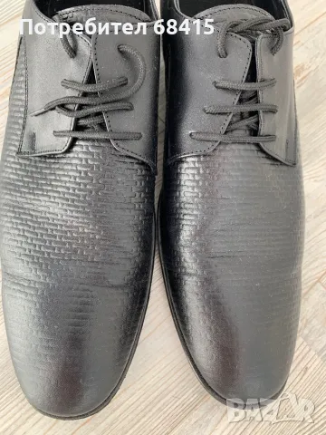 Официални мъжки обувки естествена кожа, снимка 2 - Официални обувки - 47400622