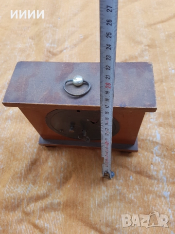 Каминен часовник, снимка 3 - Антикварни и старинни предмети - 51592574