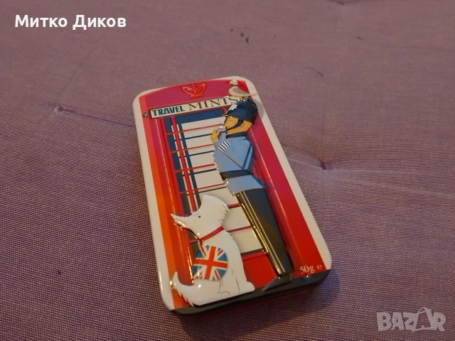 метална кутия нова Травел минута 11х 6см, снимка 3 - Антикварни и старинни предмети - 53901148