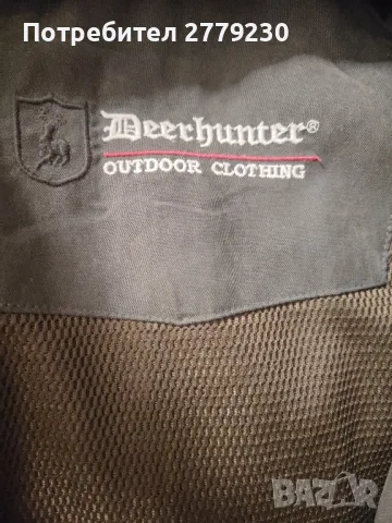 Яке/шуба за Лов, Deerhunter- 2 XL, Ново с  DEERTEX, N58 от мека и безшумна материя , снимка 11 - Екипировка - 37915357