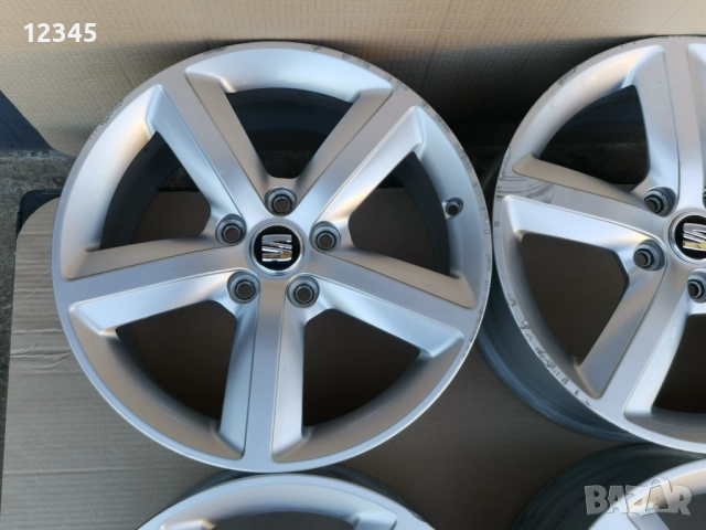 17’’5x112 za seat 17”5х112 за сеат-№776, снимка 4 - Гуми и джанти - 49973951