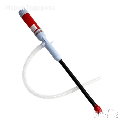 ЕЛЕКТРИЧЕСКА ПОМПА ЗА ГОРИВО/ТЕЧНОСТИ И ВОДА НА БАТЕРИИ "Без батерии в комплекта", снимка 7 - Друга електроника - 52989666