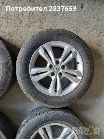 Оригинални джанти за Хюндай- 17 цола 5х114.3, снимка 14 - Гуми и джанти - 52580273