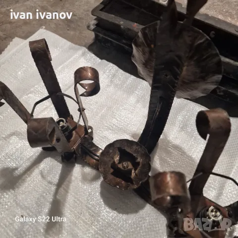 Кован Свещник Битов , снимка 5 - Декорация за дома - 50317733