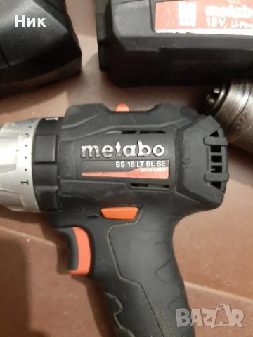 Акумулаторни машини Метабо, снимка 3 - Винтоверти - 50421291