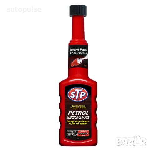 STP Концентрирана добавка към бензина за почистване на инжекторите 200 мл