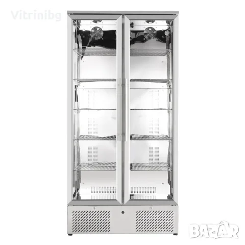 Бар хладилник висок, 6xGN 1/3, 0/+12°C, LED осветление, снимка 2 - Хладилни витрини и фризери - 56110090