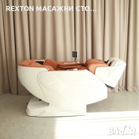 ПРОМОЦИЯ - Професионален Масажен Стол REXTON Z91S с дълбок и регулируем 3D масаж и 7-инчов дисплей, снимка 3 - Масажори - 55844947