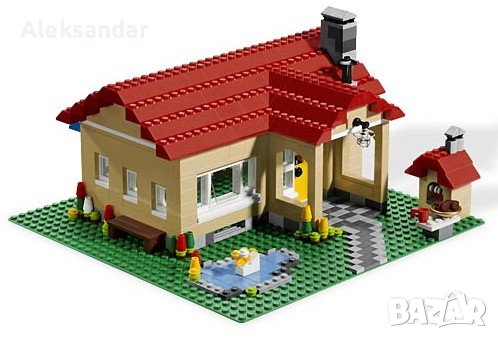 Lego 6754 ЛЕГО КРИЕЙТЪР - Семейна къща 3 in 1, снимка 6 - Конструктори - 36914569