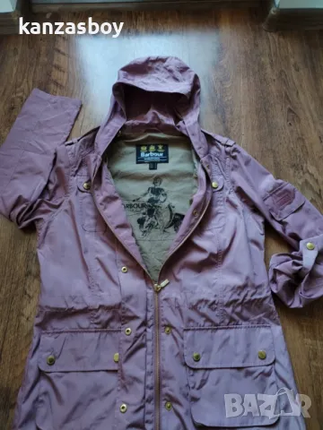 barbour international jacket - страхотно дамско яке КАТО НОВО 38/М, снимка 3 - Якета - 49575828