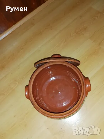 Глинен съд за готвене Диаметъра е 0.25см