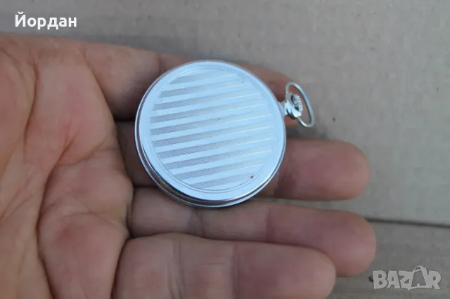 СССР джобен часовник ''Молния'' , снимка 4 - Джобни - 50099186