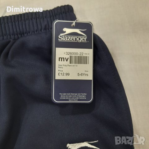 р-р 5-6г  Slazenger долнище, снимка 4 - Детски анцузи и суичери - 39477419