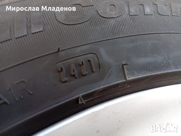 Оригинални джанти със зимни гуми за Mitsubishi Grandis, снимка 8 - Гуми и джанти - 56267155