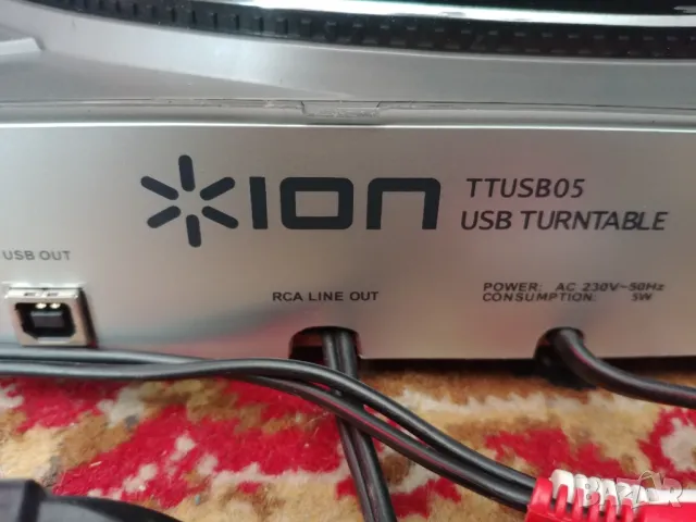 грамофон ION TTUSB05, снимка 6 - Грамофони - 48546689