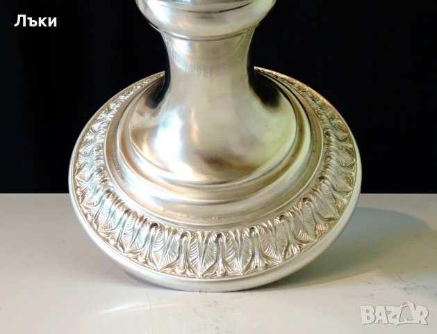 Кана от калай в стил Ампир 1.4 кг.,46 см., снимка 7 - Антикварни и старинни предмети - 29223298