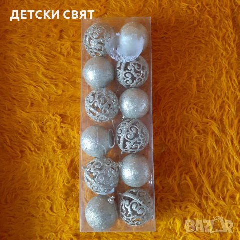  Материали за коледна декорация - ленти, шишарки, мини топки, снимка 10 - Декорация за дома - 35119315