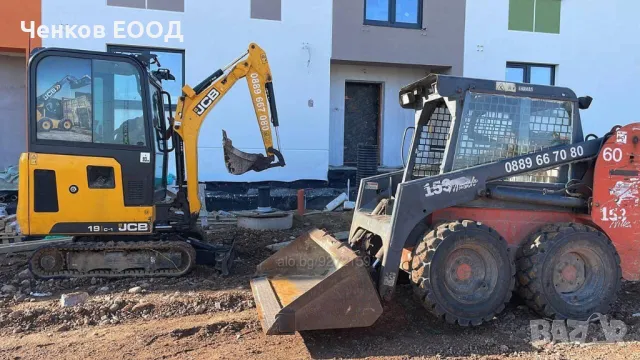 Услуги с мини багер, бобкат, валяк транспортни услуги, снегопочистване, асфалтиране и др, снимка 10 - Други ремонти - 49561808