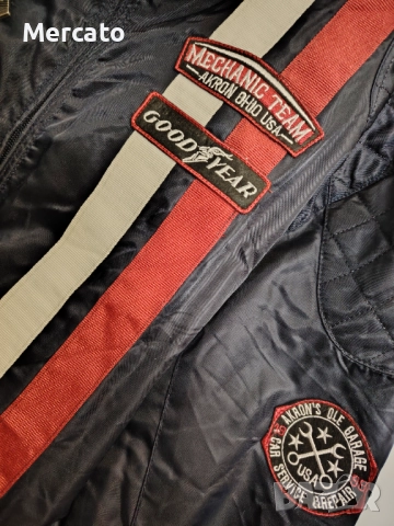 Оригинално мъжко яке Goodyear Jacket Indiana , снимка 5 - Якета - 52323022