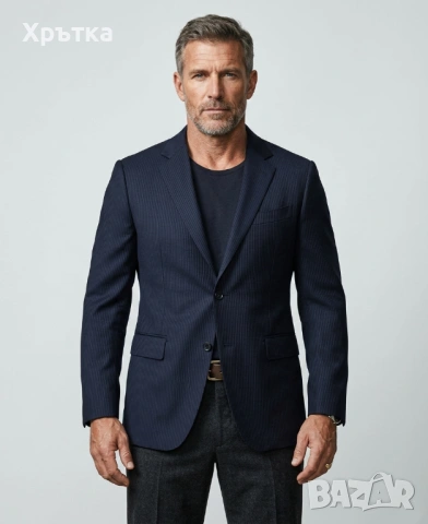 Ermenegildo Zegna Mila - Оригинално мъжко сако размер 52 / L