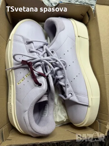 оригинални кожени маратонки Adidas , снимка 10 - Маратонки - 55806381