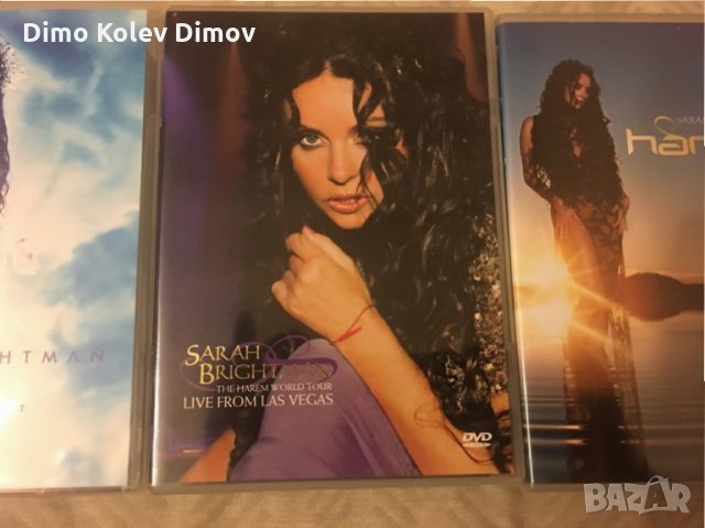 Sarah Brightman DVD колекция Оригинал, снимка 3 - DVD дискове - 34503273