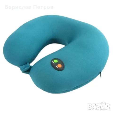 Масажна въглавница от мек дишащ материал / Размер: 30 х 30 х 10 см, снимка 5 - Масажори - 55778250