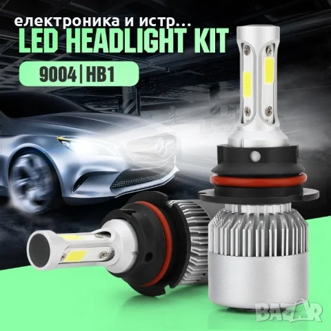 LED крушка за фарове за кола Модел H1 лед крушки , снимка 3 - Аксесоари и консумативи - 53257290