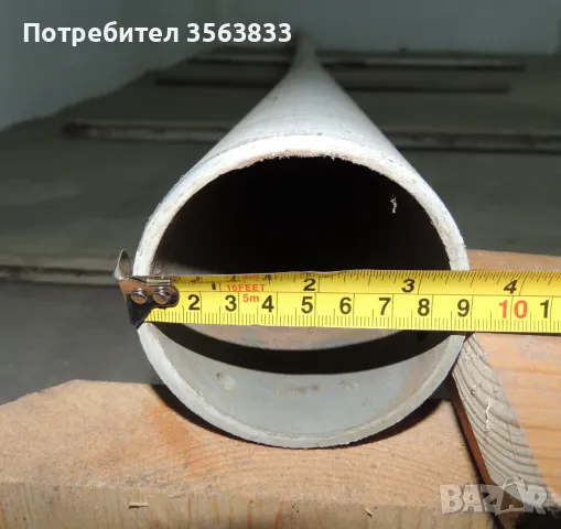 ПВЦ ТРЪБА Ф90 / 4.3мм / 3.98 метра, снимка 3 - ВИК - 49312672