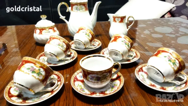 Стар български порцелан чаши за кафе , снимка 14 - Антикварни и старинни предмети - 50415545