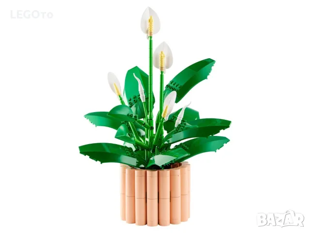 НОВО ЛЕГО 11504 БОТАНИКАЛС - Спатифилум LEGO 11504 Botanical Collection - Peace Lily, снимка 3 - Конструктори - 55842347