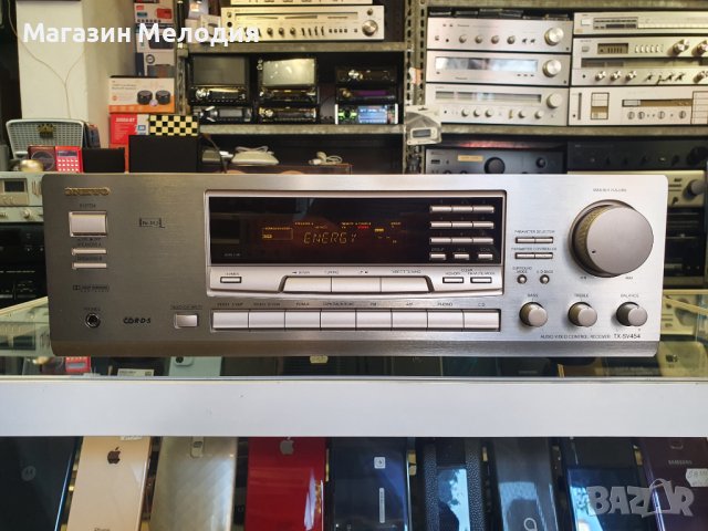 Ресийвър 5.1 Onkyo TX-SV454 Две по 100 вата  В отлично техническо и визуално състояние.