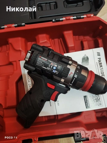 Със забележка!Акумулаторен ударен винтоверт Parkside PSBSAP 12 A1, снимка 2 - Други инструменти - 53883742