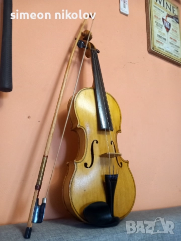 Цигулка ретро 1959г. произведена в Москва , снимка 2 - Антикварни и старинни предмети - 52971619