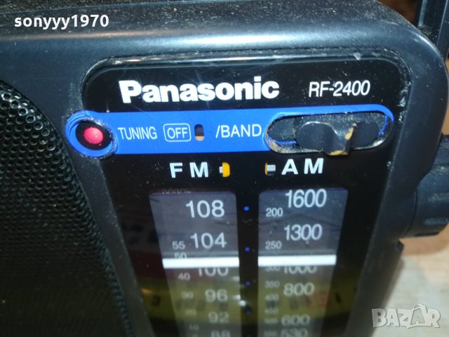 PANASONIC RF-2400 ВНОС GERMANY 2109211643, снимка 5 - Радиокасетофони, транзистори - 34208113