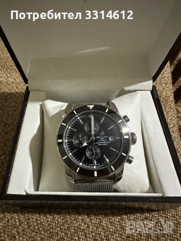 Часовник Breitling Super Ocean Black, снимка 2 - Мъжки - 52299451