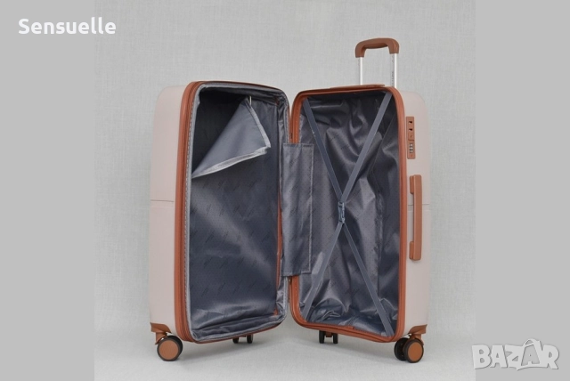 Комплект малък и среден куфар, снимка 7 - Куфари - 52585883