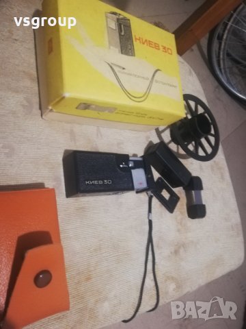 Фотоапарат Киев 30 с кутия, снимка 7 - Антикварни и старинни предмети - 35636612