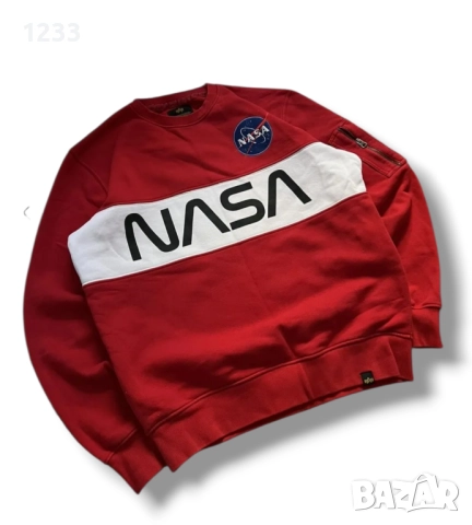 Продавам оригинална блуза Alpha Industries NASA
