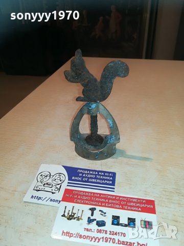 катерица-тирбушон-13х7см, снимка 13 - Колекции - 30077848