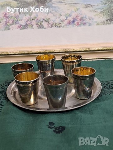 Комплект метални шотове, снимка 2 - Други ценни предмети - 38776603