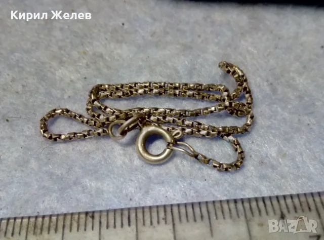 ФИНА СРЕБЪРНА ГРИВНА СРЕБРО 925 КРАСИВА РЕТРО АРТ СТИЛ ПЛЕТКА РЪЧНА ИЗРАБОТКА 39251, снимка 6 - Гривни - 49553530