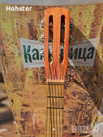 Рядка ретро китара, Изяславская фабрика, СССР, 1983 г., снимка 4 - Антикварни и старинни предмети - 53905129